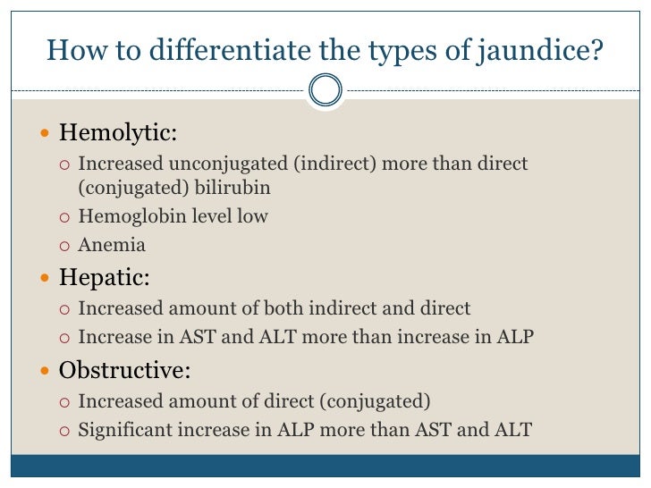 Approach To A Patient With Jaundice