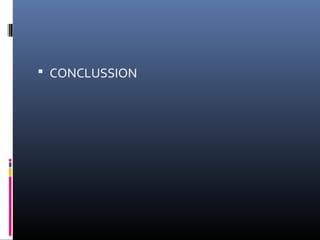  CONCLUSSION
 
