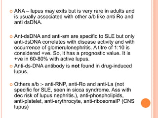 Approach to a patient with positive ana levels (2) | PPTX