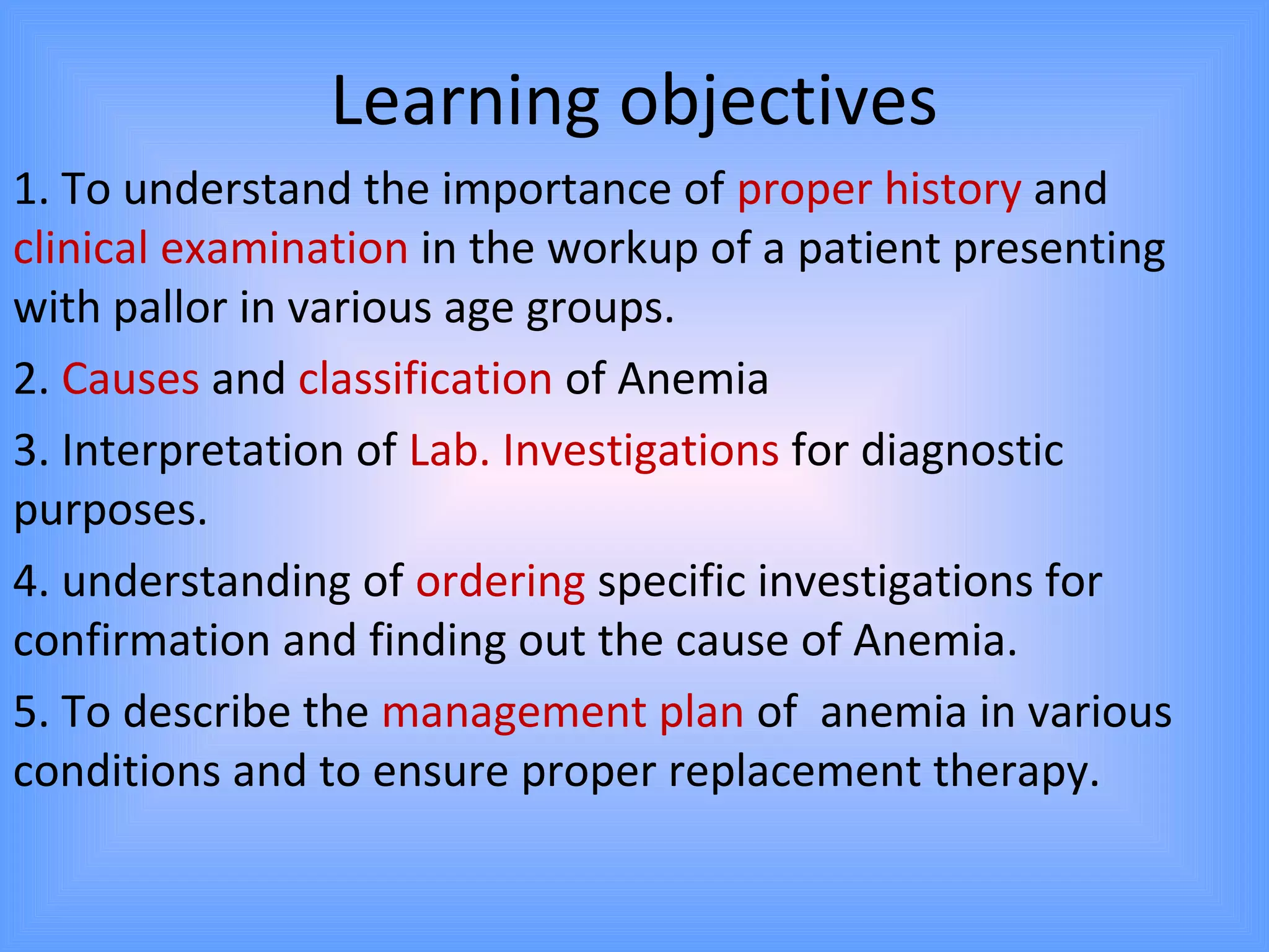 Approach to a pationt with pallor | PPT