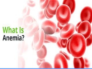 Maksud anemia Anemia (Kurang