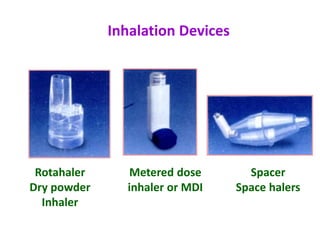 Optihaler Approach to asthma | PPTX
