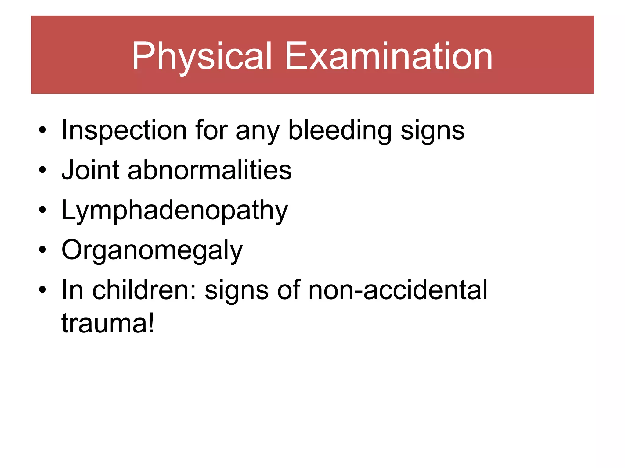 Approach to bleeding disorders | PPTX