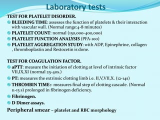 Approach to bleeding neonate final | PPTX