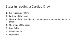 Ripe Ru Ctr Comprehensive Approach to Reading Cardiac X-Rays and Identifying ...