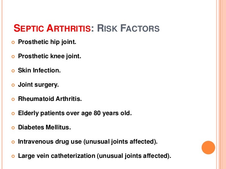 Approach to case of arthritis