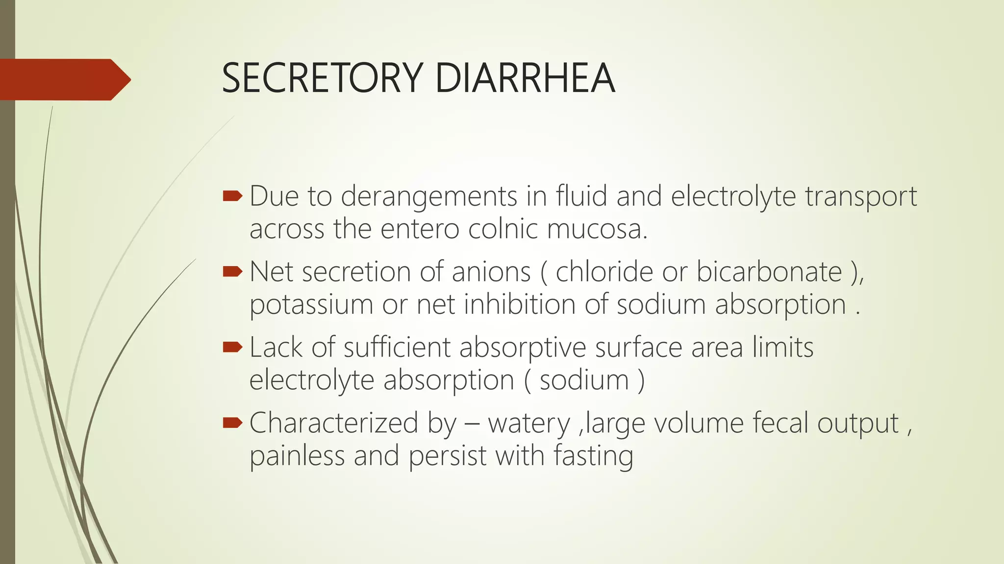 Approach to chronic diarrhea | PPTX