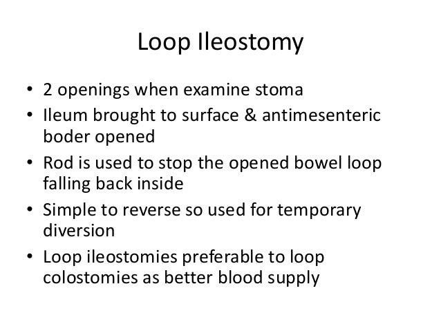 colorectal ileostomy stoma