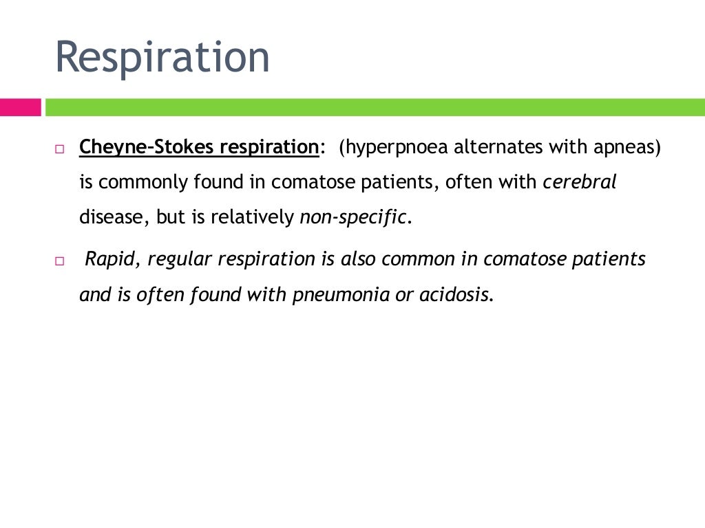 Approach to the Comatose patient