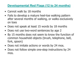 Approach to developmental_delay | PPT