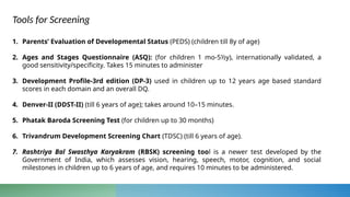 Comprehensive Approach to Developmental Delay in Pediatrics: Diagnosis ...