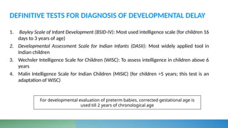 Comprehensive Approach to Developmental Delay in Pediatrics: Diagnosis ...