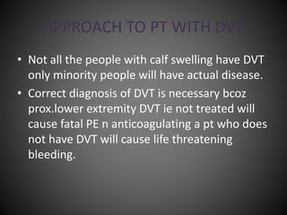 Approach to diagnosis and treatment of lower limb | PPTX