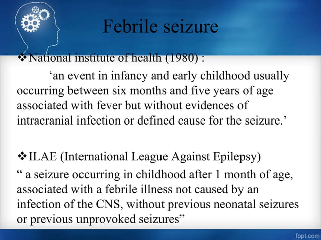 Approach to febrile seizure | PPTX | Brain and Nervous System Disorders ...