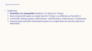 Approach to fever with rash in pediatrics.pptx