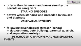 Unprovoked Approach to First episode of Unprovoked seizures in children .pptx