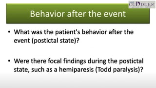 Unprovoked Approach to First episode of Unprovoked seizures in children .pptx