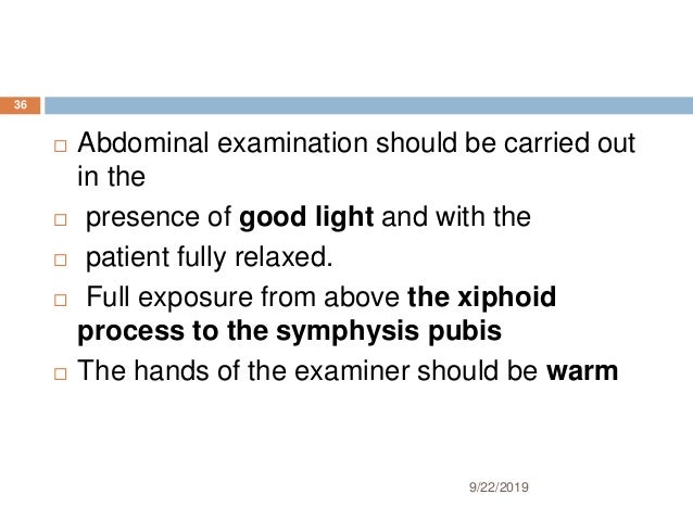 Approach to gastrointestinal system (gis) and