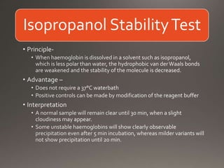 Isopropanol StabilityTest
 