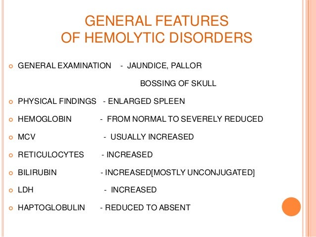 Approach to hemolytic anemia