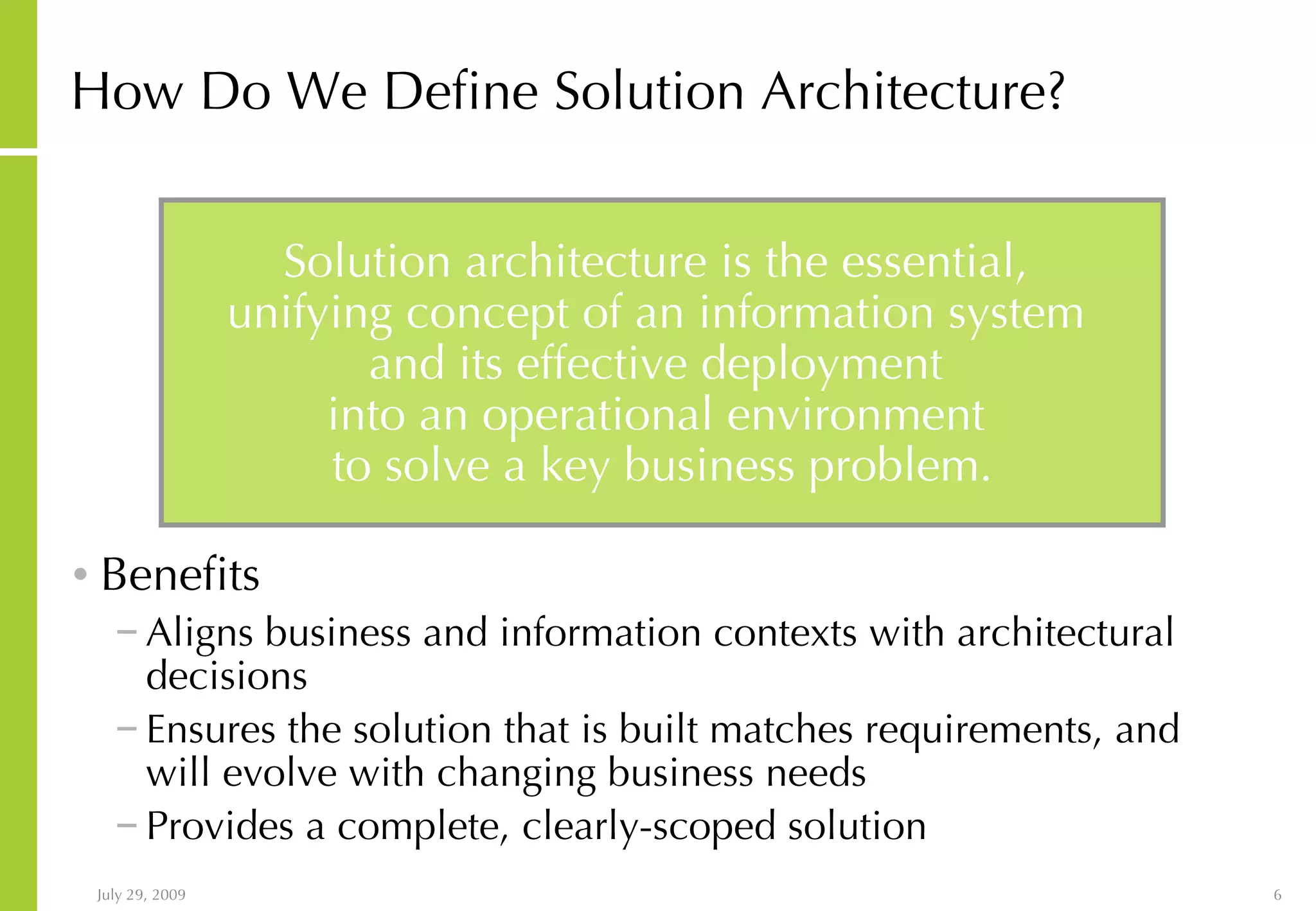 Approach To It Strategy And Architecture | PPT | Computer Software and ...
