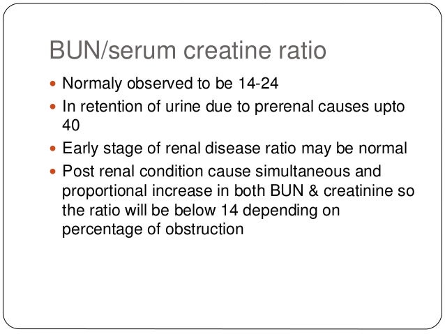 Kidney Failure Creatinine And Bun - Kidney Failure Disease