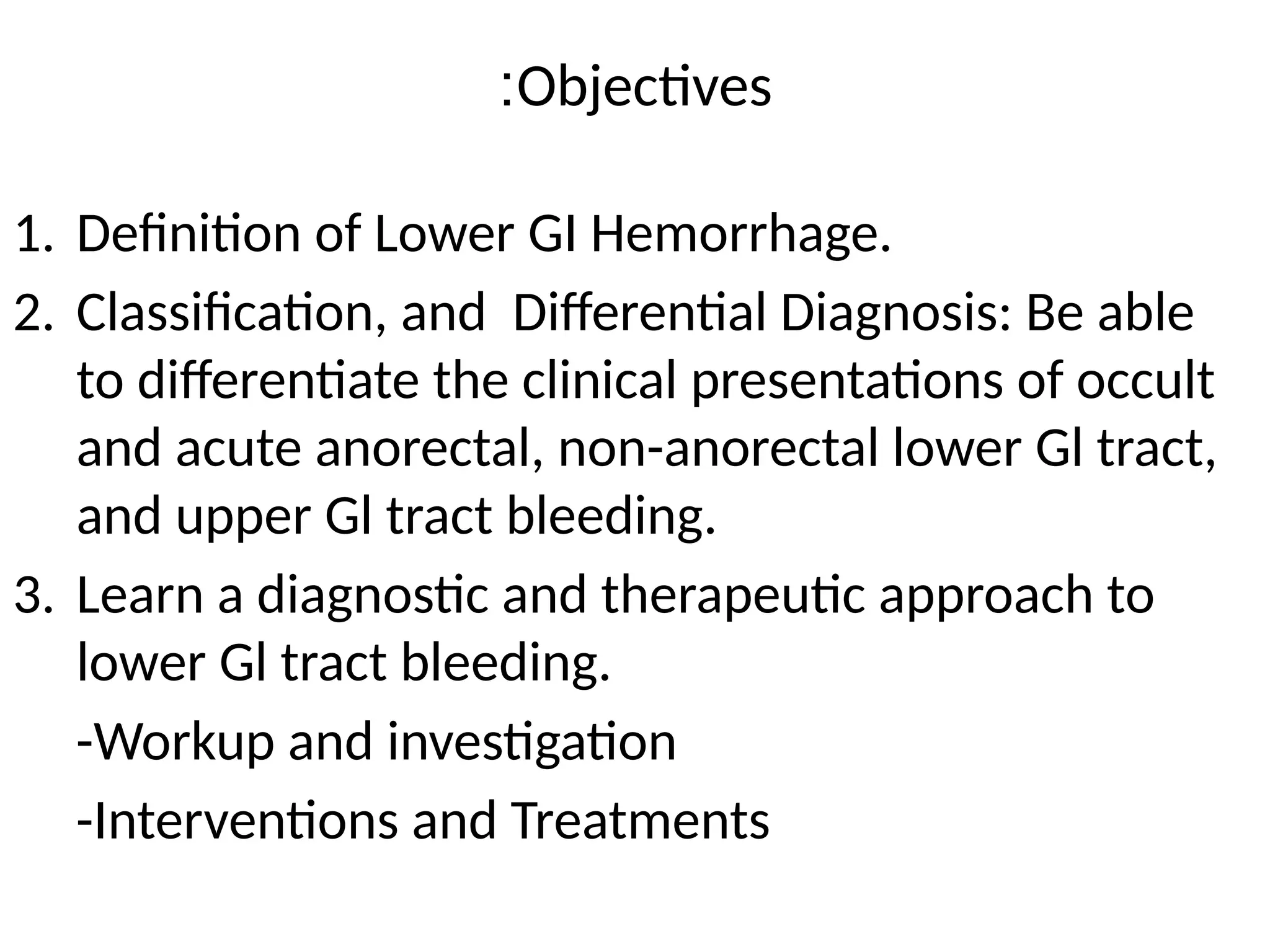 APPROACH TO LOWER GI TRACT BLEEDING.pptx