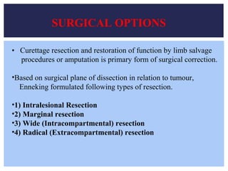 Approach to musculoskeletal neoplasms | PPT