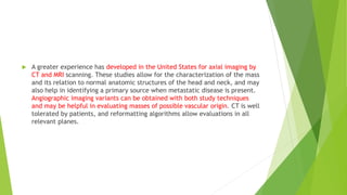 Approach to neck masses | PPTX