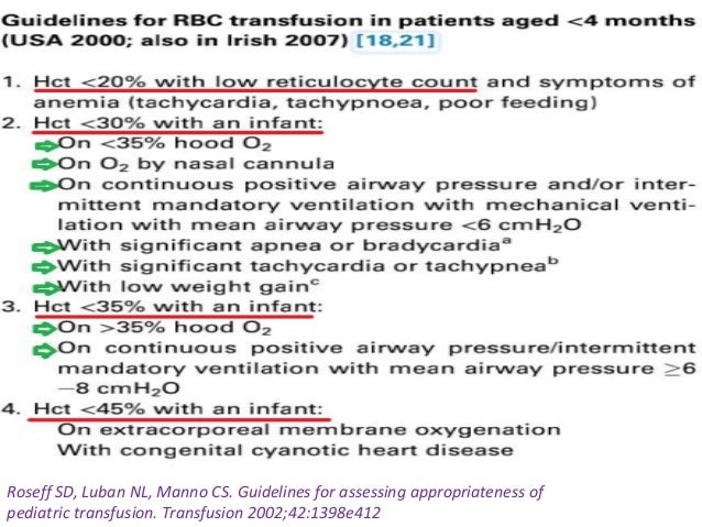 Approach to neonatal anemia