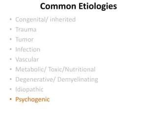 Approach to neurological disorders | PPTX