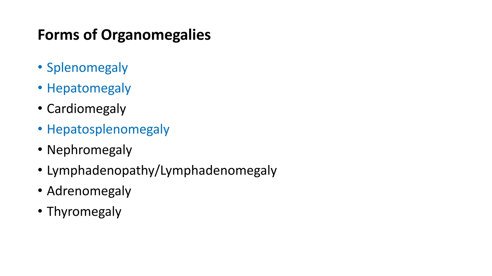 APPROACH TO ORGANOMEGALIES BY DR. INNOCENT.pptx