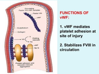Approach to patients with bleeding disorders | PPT