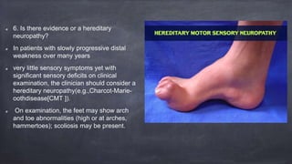 Approach to patient with peripheral neuropathy | PPTX
