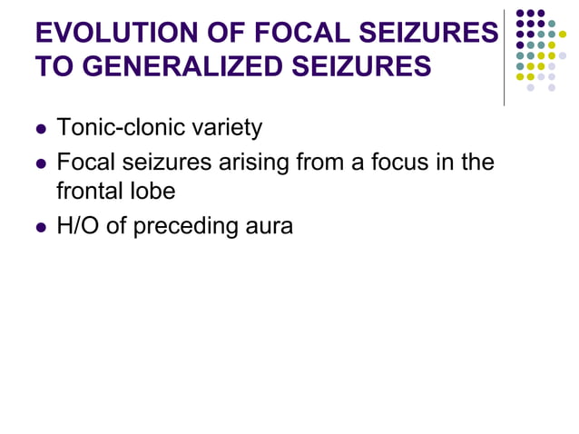 Approach to seizure | PPTX | Brain and Nervous System Disorders ...