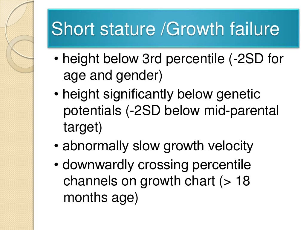 Approach to short stature