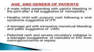 Comprehensive Approach to Pediatric Skin and Mucosal Bleeding Disorders ...