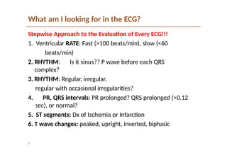 Approach to tachycardia in emergency department | PPTX