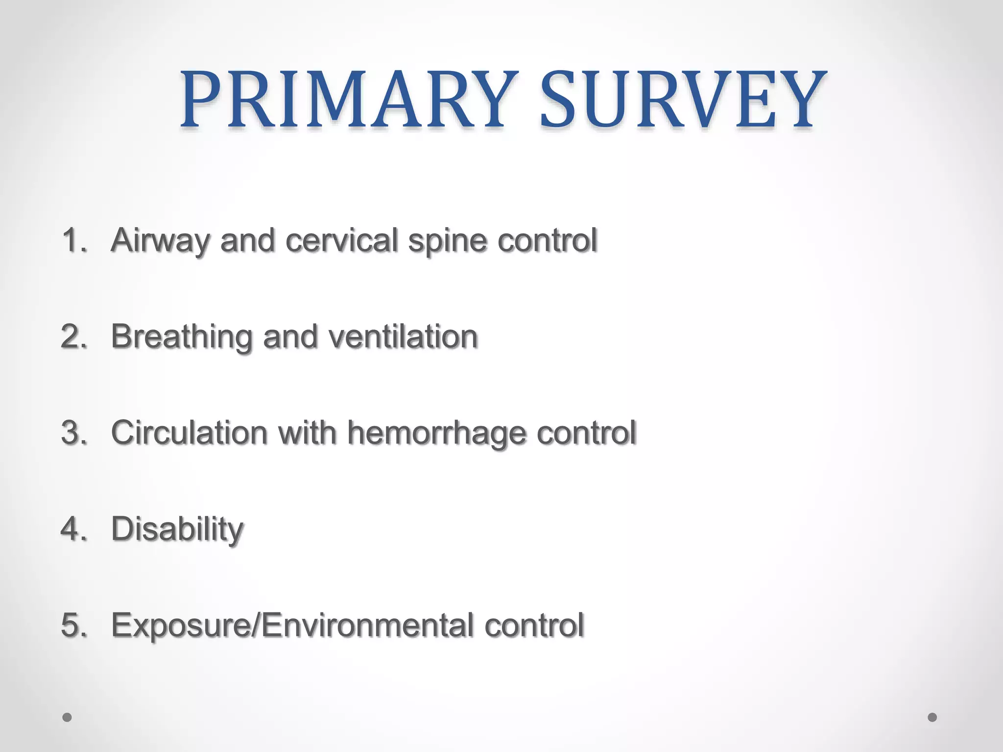Approach to the critically ill patient | PPTX