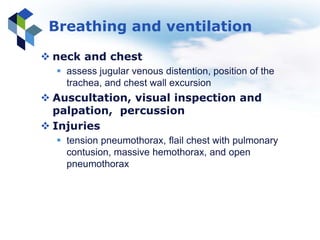 Approach to the emergency patient | PPTX