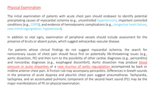 Approach to the patient with chest pain | PPTX