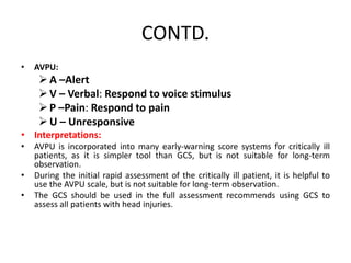 Approach to unconsciousness | PPTX