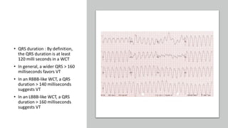 Approach to Wide QRS tachycardia.pptx