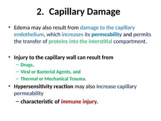 Approach to Edema is an approach to management of edema | PPTX