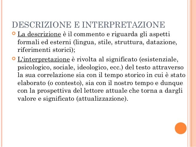 Testo senza risposta datazione