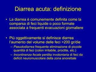 mal di pancia e diarrea liquida Diarrea main image 0
