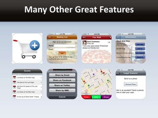 Many Other Great Features
 