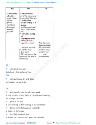 Appropriate Preposition By Tanbircox Pdf
