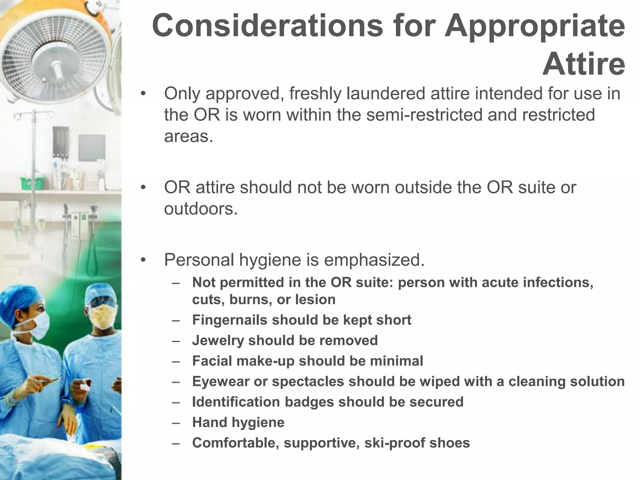 Appropriate Operating Room Attire 1 pdf