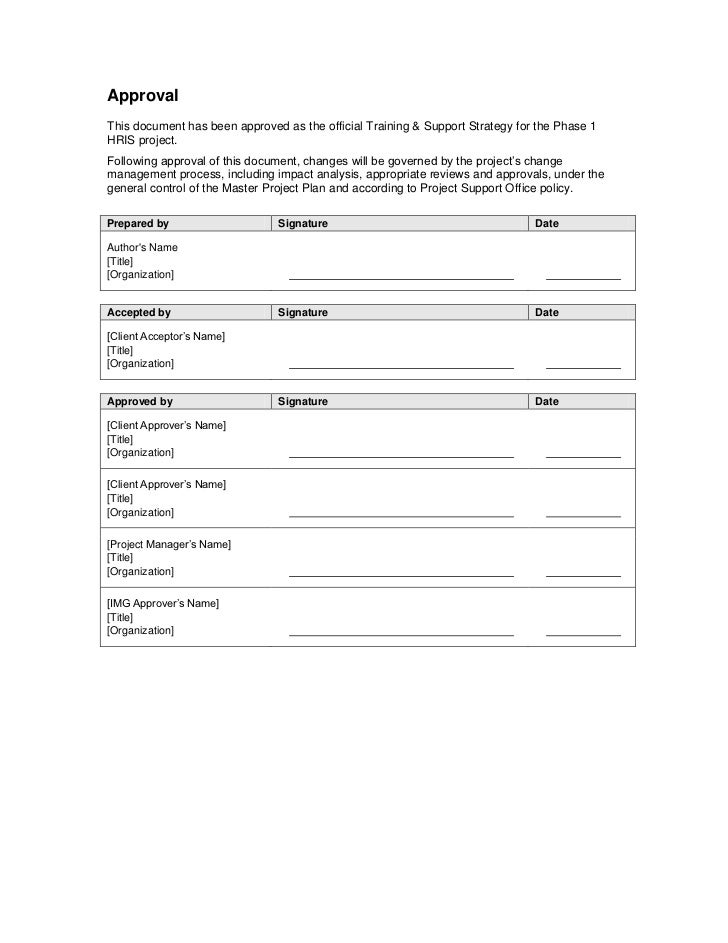 approval document project example Approval Template approval document project example Approval Template